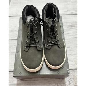 Sun + Stone Grey Devin Boys Shoes Size 4M